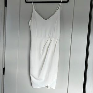 Lulu’s White Mini Dress - L